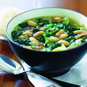 winter greens soup