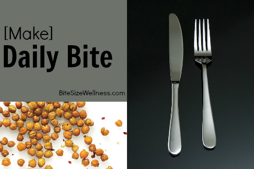 Daily Bite Make - Crunchy Chickpeas