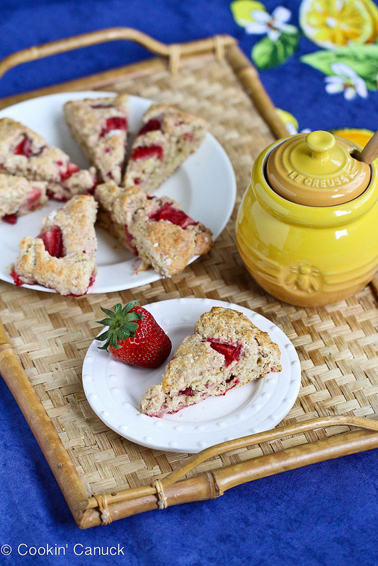 Strawberries and Cream Scones