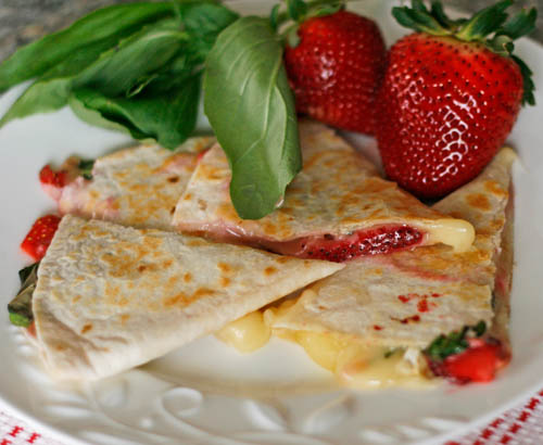 Strawberry Quesidilla