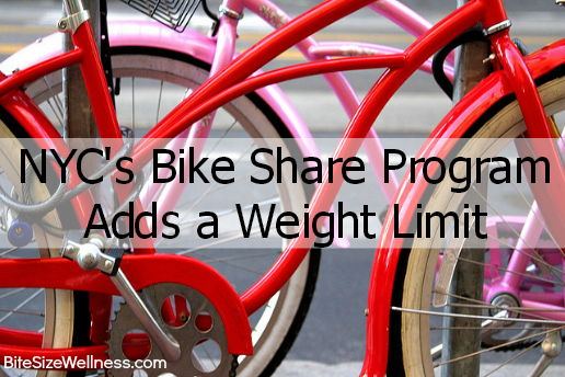 Weight Limit on NYC's Bike Share Program