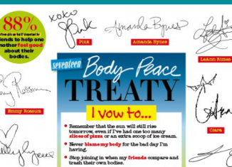 Body Peace Treaty Seventeen Magazine 3 Ways To Improve Your Self Image