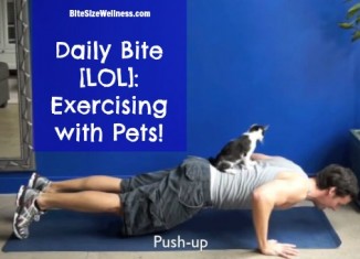 Daily Bite LOL - Exercising with Pets Video