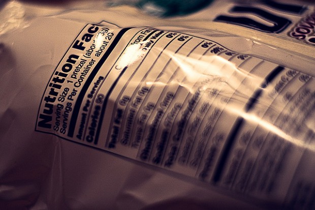 Utz Chips Nutrition Label Counting Calories