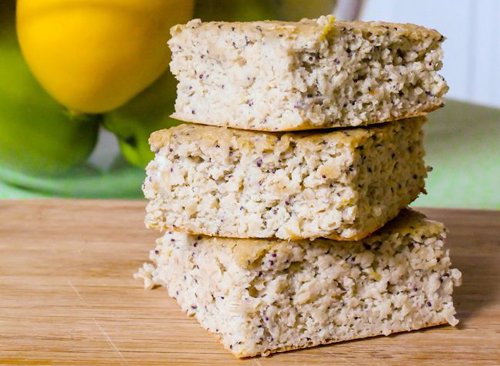 lemon protein bar