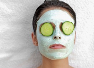 Cucumbers on Eyes Facial Mask