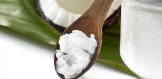 Coconut Oil on a Spoon - Cooking with Coconut Oil