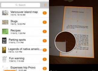 Geniusscan iPhone App Review Screenshots