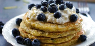 zucchini blueberry pancakes