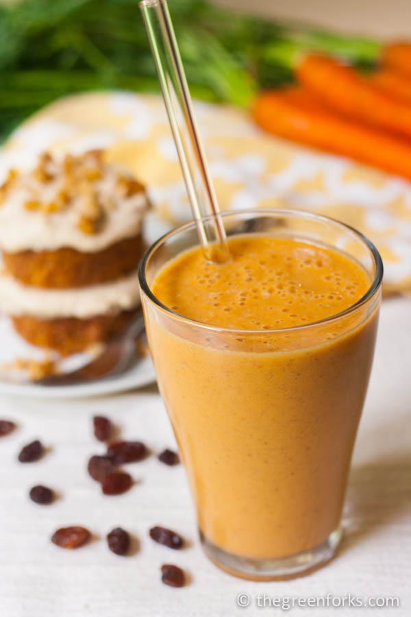 carrot cake smoothie
