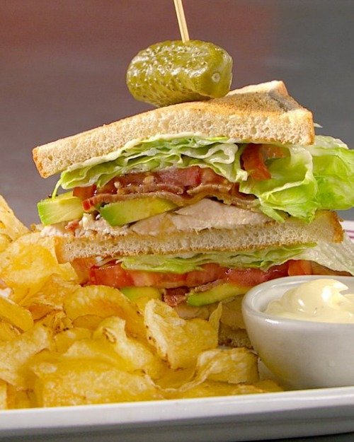 Chicken Club for Dinner and a Movie Tarantino