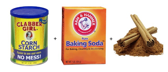 Corn Starch DIY Dry Shampoo