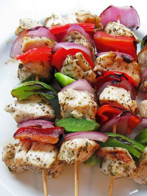 chicken skewers