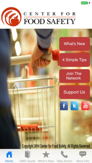 center for food safety app 1