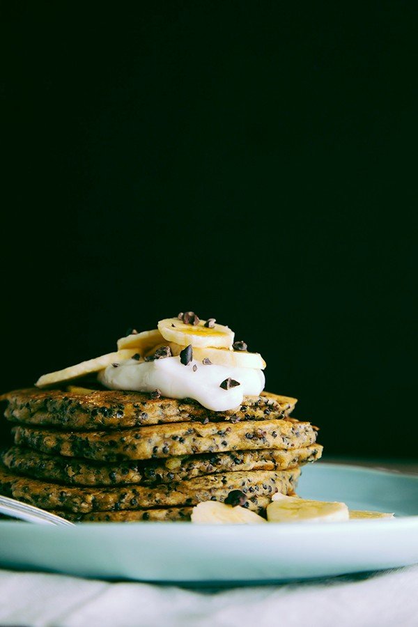 coconut-almond-quinoa-pancakes recipe by eat your books