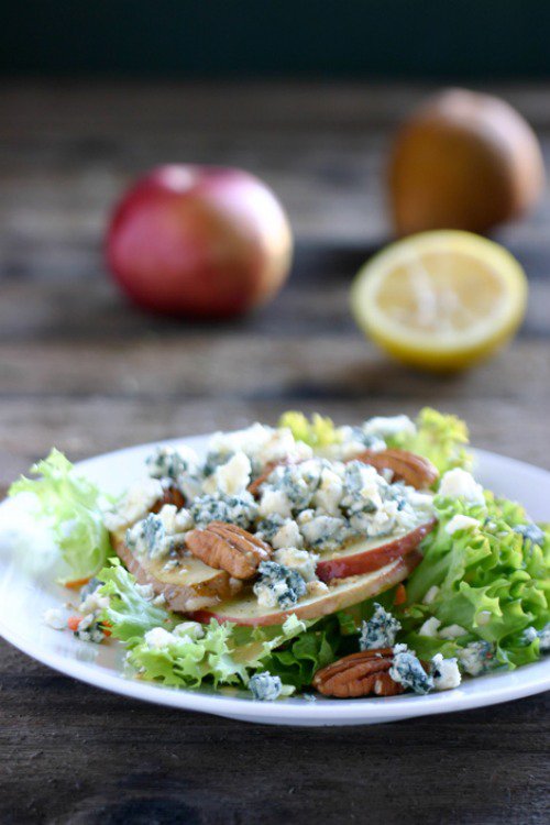 Pear and Gorgonzola Salad for dinner and a movie jack nicholson