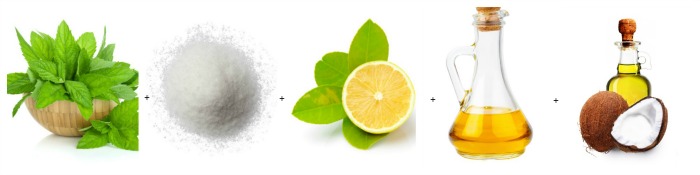 DIY Foot soaks ingredients