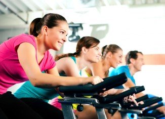 healthy freebies cycling class